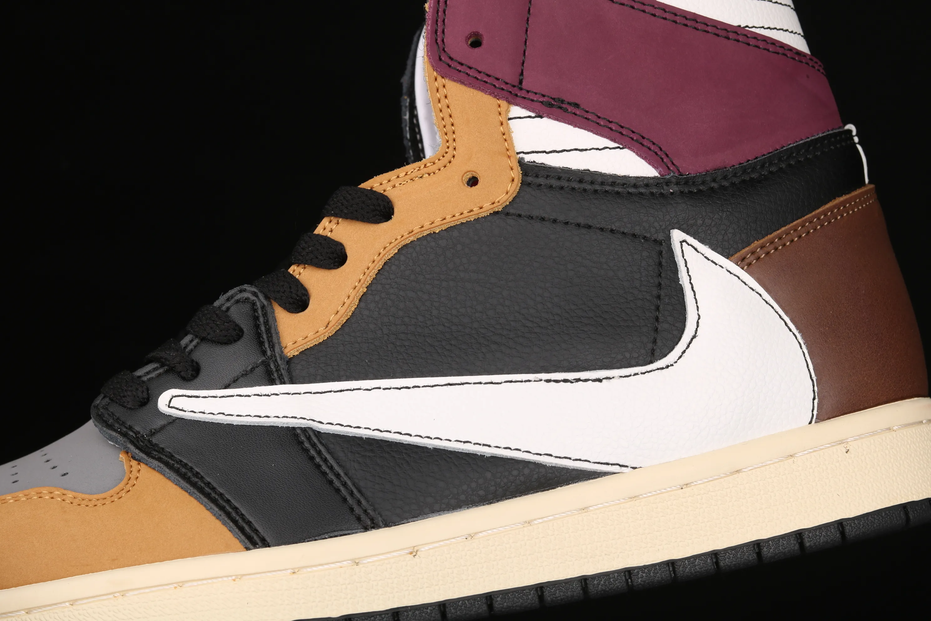 All Categories Air Jordan Jordan Series Basketball Shoes Air Jordan 1 High Z Version Travis Scott x Air Jordan 1 High OG AJ1 Joe 1 Mandarin Duck Overhook CD4487-101